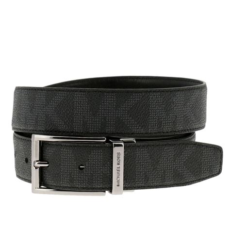 michael kors men's leather dress belt|Michael Kors belt make small.